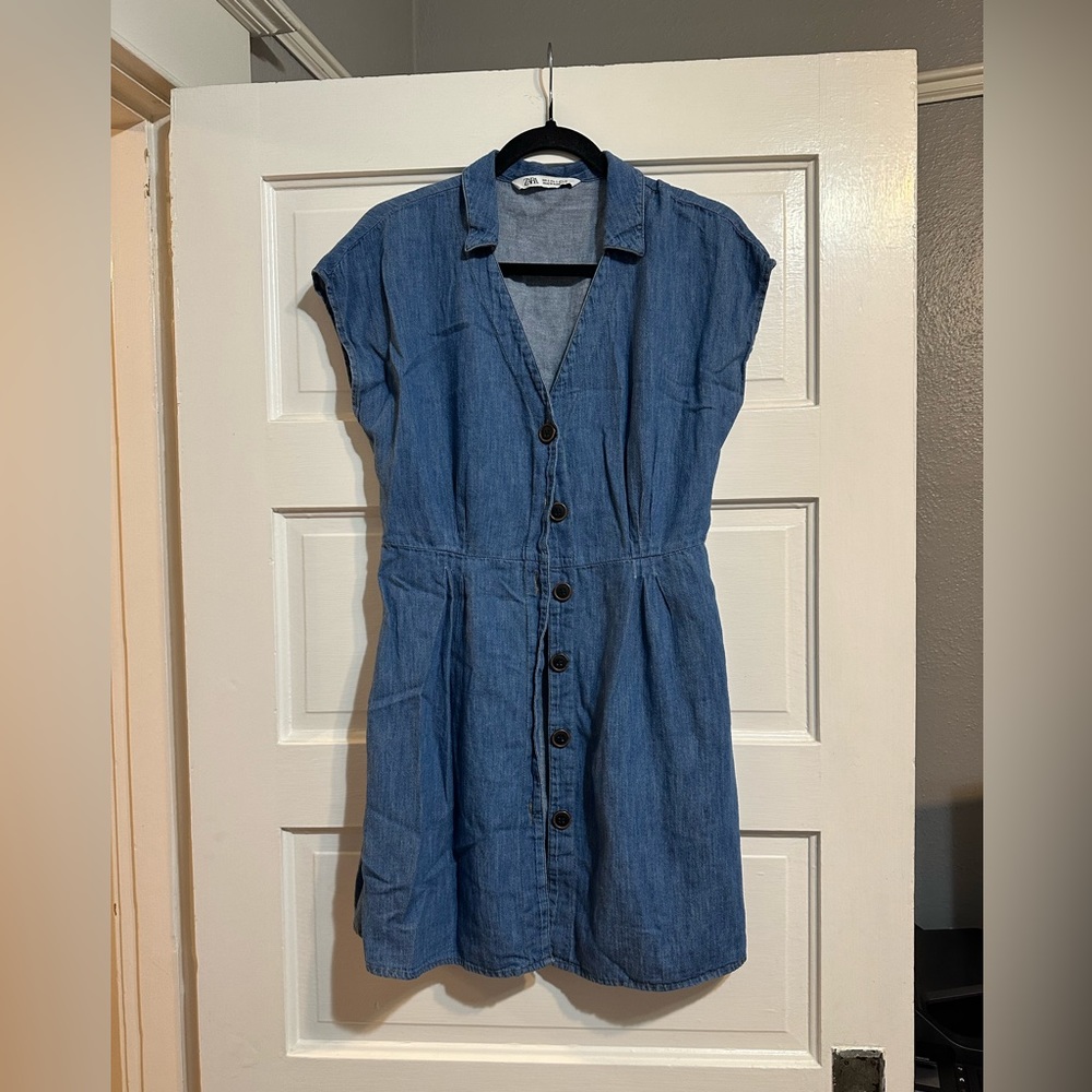 Zara jean dress - size S